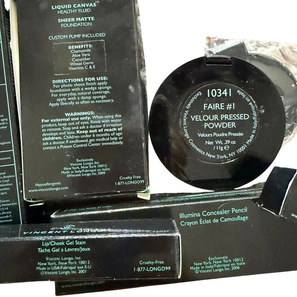 NWT Vincent Longo‎ Assorted Make Up Bundle